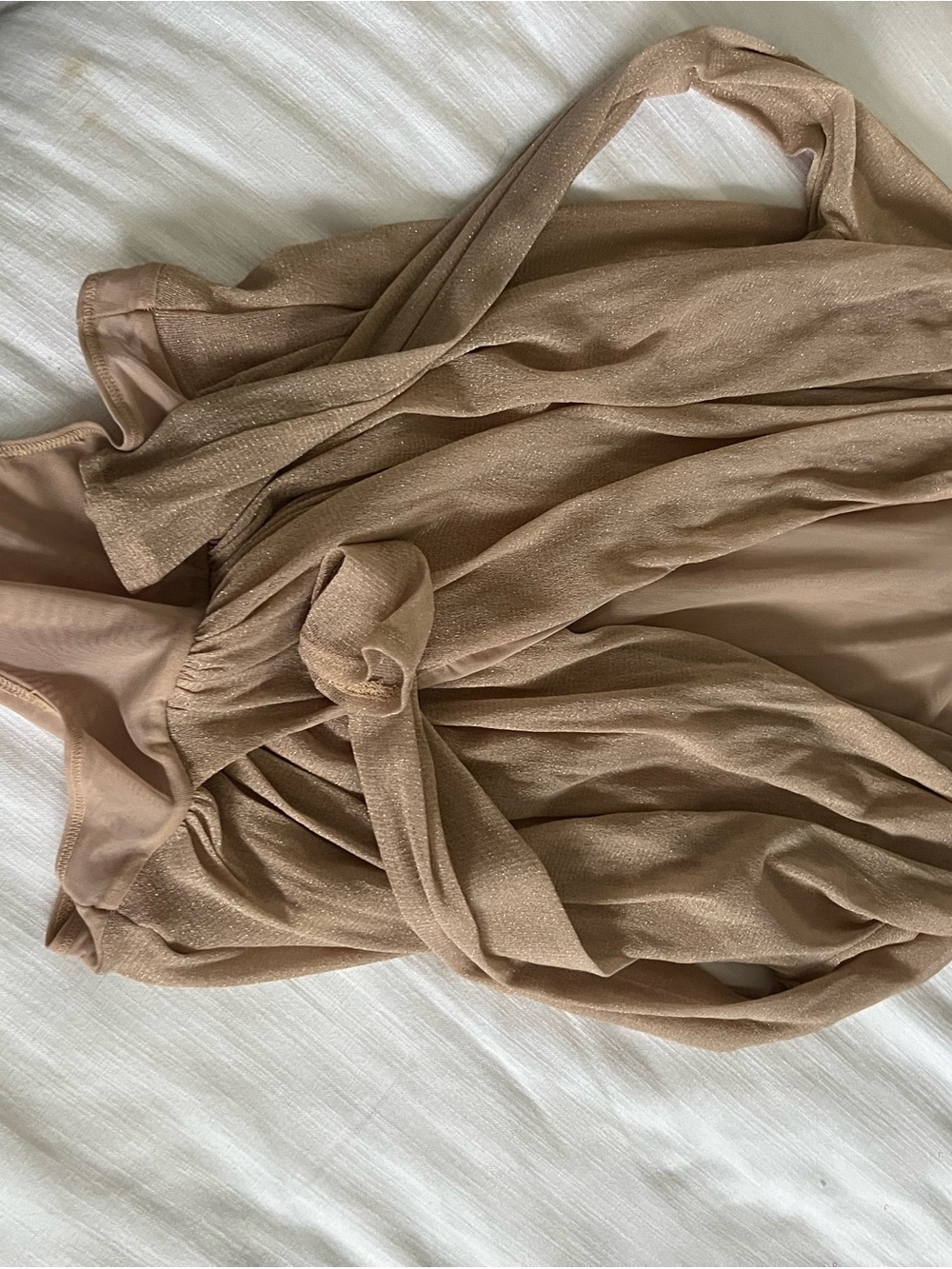 Abercrombie & Fitch Girls Tan/Ruched Bottoms